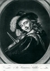 Le violoniste humoristique