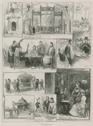Exposition internationale de la santé : La cour chinoise
