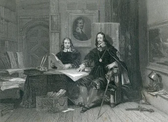 Le roi et Hyde à Oxford, par J. T Willmore