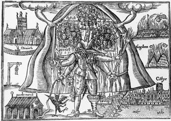 Le Monstre du Royaume Dévoilé du Ciel, vers 1640-43