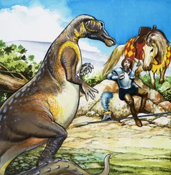 La dame et le dragon