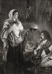 La Dame à la lampe: Florence Nightingale à l