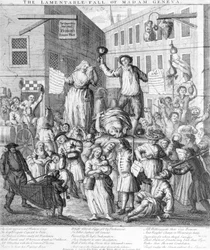 La Chute Lamentable de Madame Genève, 1736