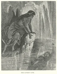 La grotte des amoureux (gravure)