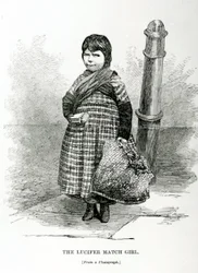 La fille aux allumettes Lucifer, c.1840
