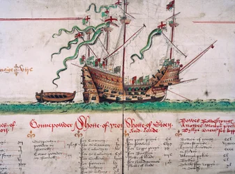 Le Mary Rose, du Anthony Roll