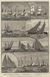 La régate de la flotte méditerranéenne à Palma, course pour la Coupe de l