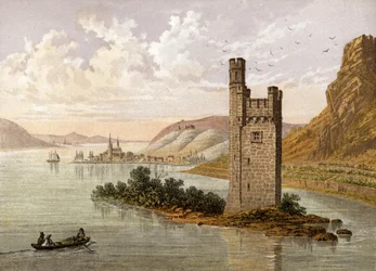 La tour de la souris, près de Bingen sur le Rhin