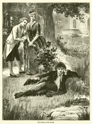 La musique du ruisseau (gravure)