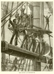 La mutinerie à Portsmouth