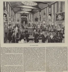 Le musée Napoléon, The Egyptian Hall, Londres