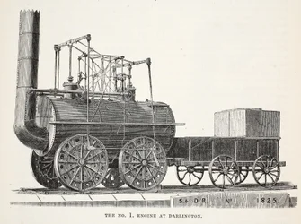 La locomotive n°1 à Darlington
