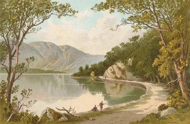 Le chemin près du lac - Loch Katrine