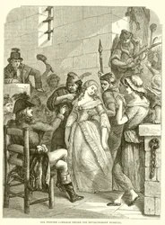 La princesse Lamballe devant le tribunal révolutionnaire