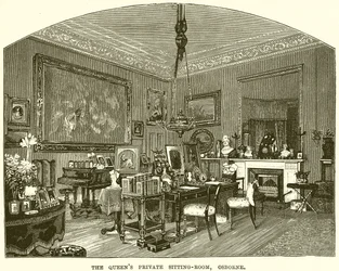 Le salon privé de la reine, Osborne