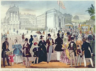 Le retour de la reine de la Chambre des Lords, 1839