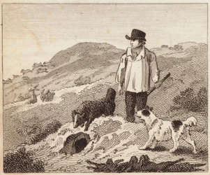 Le Terrier de Lapins (gravure)