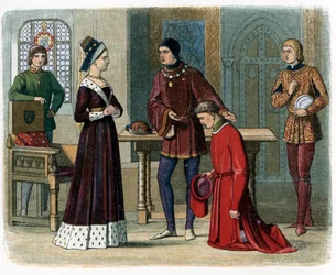 La réconciliation de Richard Neville, comte de Warwick, avec Marguerite d