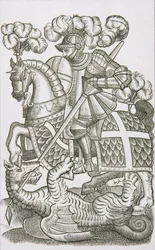 Le Chevalier de la Croix Rouge, de la première édition de 