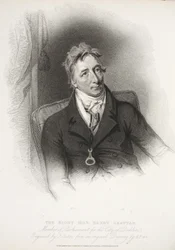 Le très honorable Henry Grattan, gravé par J. Godby d
