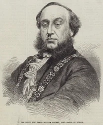 Le très honorable James William Mackey, lord-maire de Dublin (gravure)