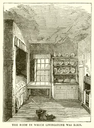 La chambre où Livingstone est né