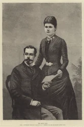 Le couple royal (gravure)