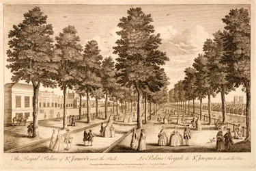 Le Palais Royal de St. James à côté du parc