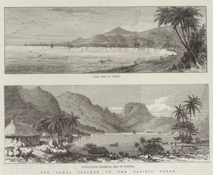 Les îles Samoa, dans l