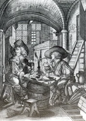 La faction de Sucklington, ou les garçons rugissants de Suckling, imprimée en 1641