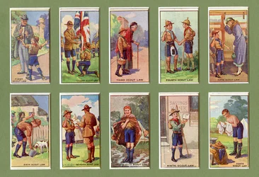 Les dix lois des scouts, 1923