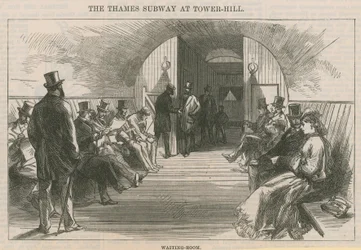 Le métro de la Tamise à Tower Hill
