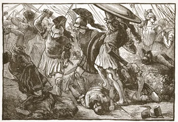 Les Thébains et les Macédoniens à Chéronée