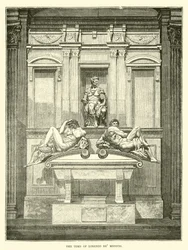 Le tombeau de Lorenzo de Médicis