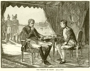 Le traité de Tilsit