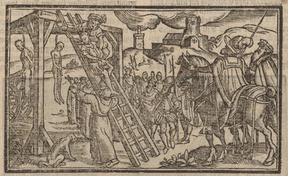 Le triple arbre de Tyburn (gravure)