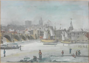 Le pont de Tyne - La grande gelée