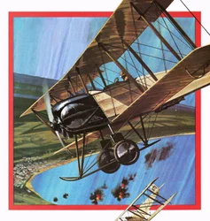 Le guerrier en bois, ou AVRO 504