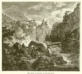 La mort de Roland à Roncevaux