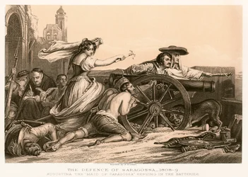 La défense de Saragosse