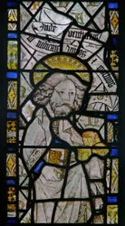 La fenêtre est représentant Saint Philippe