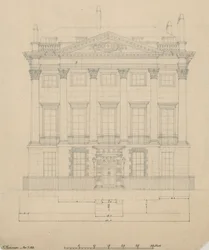La maison de M. Scotmother, Cavendish Square, Londres