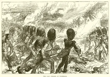 La dernière charge à Waterloo