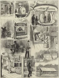 La fabrication et le stockage de la poudre à canon