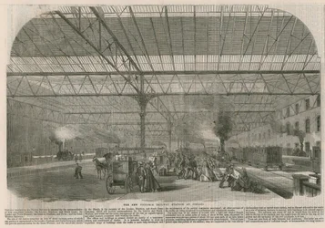 La nouvelle gare Victoria à Pimlico, Londres