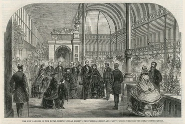 Les nouveaux jardins de la Société royale d