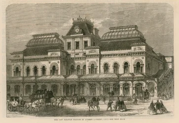 La nouvelle gare de Liverpool Street, City, Londres