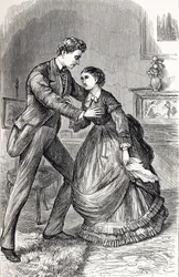 "Le moment suivant, il la tenait dans ses mains", de 