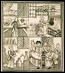 La préparation des tartes, page d