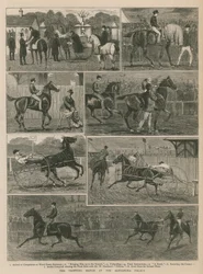 La course de trot au palais Alexandra